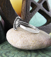 Fancy Crescent Moon And Sun Flower Ring | Woot & Hammy